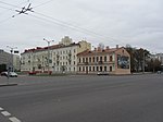 Minsk.  Myasnikov meydanı.  Zabudova sok.  Savetsky (01).jpg