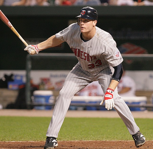 Morneau with the Minnesota Twins in 2006