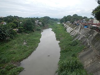 San Juan River (Calamba) River in Calabarzon, Philippines