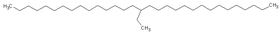 A 16-Ethylhentriacontane szemléltető képe