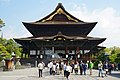 善光寺本堂（国宝、長野県長野市）