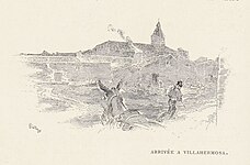 1901, Au pays de Don Quichotte, Arrivée a Villahermosa, Vierge.jpg