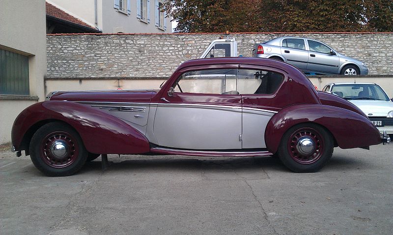 File:1947 Delage D6-70 by Letourneur et Marchand - Left side level view 2.jpg