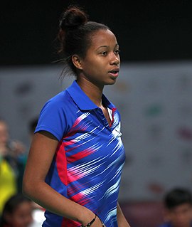 Nairoby Abigail Jiménez Dominican Republic badminton player