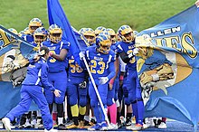 Allen High School's football team takes the field against Allentown rival Dieruff High School in October 2018 2018 - Allen - Dieruff Football Game 2- 27 Oct - Allentown PA.jpg