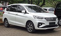 2019 Suzuki Ertiga GX (Indonesia) front view.jpg