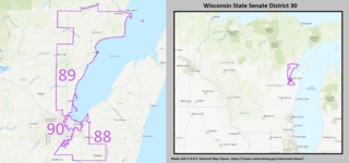 <span class="mw-page-title-main">Wisconsin's 30th State Senate district</span>