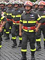 Feuerwehrmänner bei einer Parade in Rom (2006)