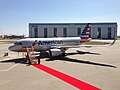 Auslieferung des ersten Airbus A319 für American Airlines im Juli 2013