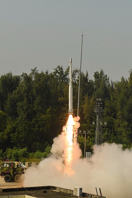 AD-1 missile test on 2 November 2022.