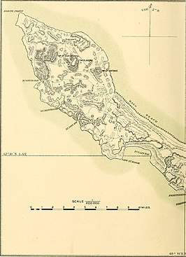 Kaart van Bandabou uit 1892