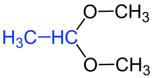 File:Acetaldehydedimethylacetale Structural Formulae V.1.svg