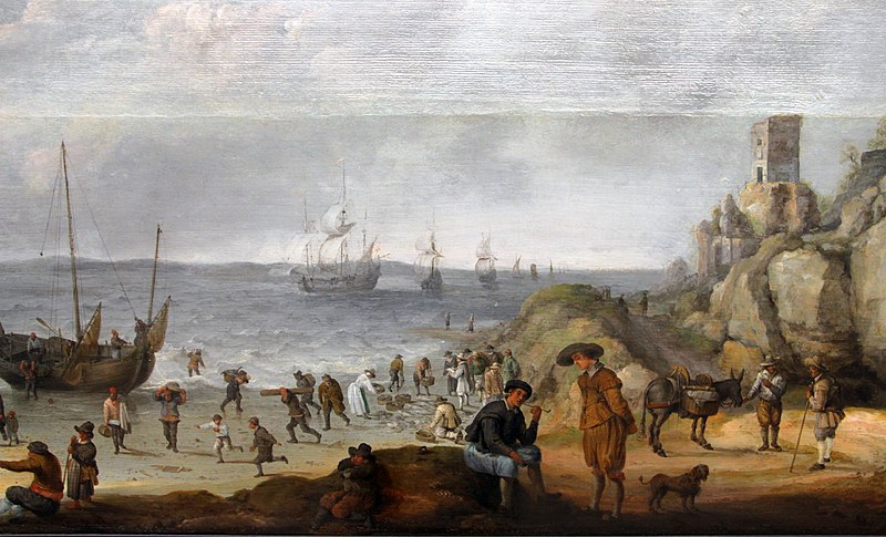 File:Adam willaerts, la pesca (riva marina con pescatori), 1600-50 ca. 03.JPG