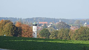 Adelzhausen: Geografie, Geschichte, Politik