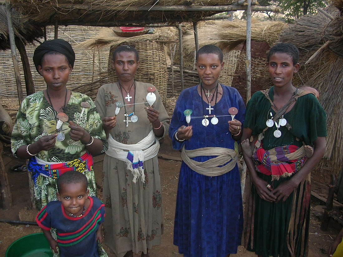 File:Agaw women of Ethiopia.jpg