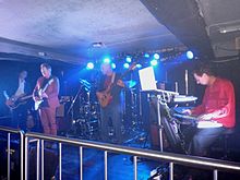 Agitation Free on stage at NQ Live in Manchester, 9 November 2012
