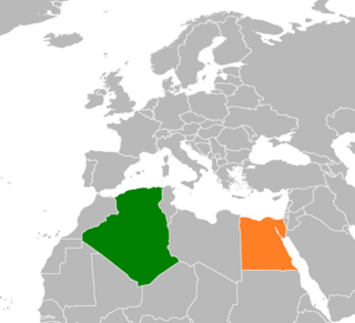 <span class="mw-page-title-main">Algeria–Egypt relations</span> Bilateral relations