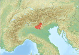 Alps location map (Prealpi Gardesane, AVE).png