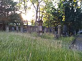 Monument zone of the New Jewish Cemetery