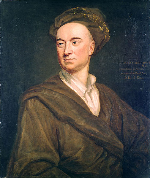 Portrait of John Arbuthnot by Godfrey Kneller