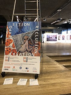 Festival Réclusion / Création du 1 au 16 mars 2018 l'exposition Réclusion / Création au rectorat de l'Université de Genève le 5 mars 2018. Exposition des œuvres de Charlotte Salomon et Shamsia Hassani