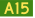 Australian Alphanumeric State Route A15.svg