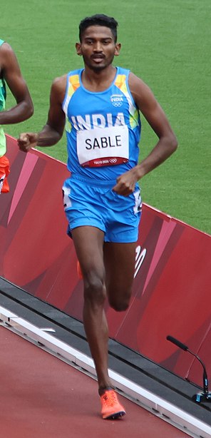 Avinash Sable bei den Olympischen Sommerspielen 2020 in Tokio
