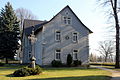 Rectory with inscription and coat of arms