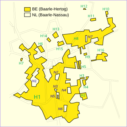 Baarle-Hertog: Geschiedenis, Geografie, Bezienswaardigheden