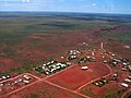 Luftaufnahme der Outstation Balgo in Western Australia