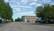 Intersection of Main Street and Railway Street in Balgonie Balgonie Saskatchewan Railway Street 2010.jpg