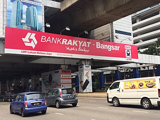 Bank Rakyat-Bangsar LRT station