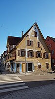 Blick von der Katharinenstraße auf das Haus Obertorstraße 42. 4. Februar 2019 4. Februar 2019