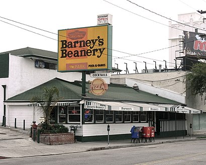 How to get to Barney's Beanery with public transit - About the place