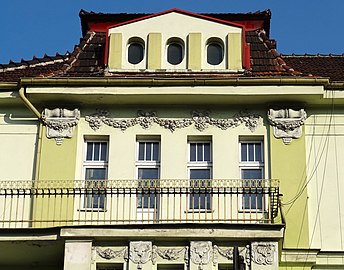 Detail of the roof