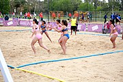 Deutsch: Beachhandball bei den Olympischen Jugendspielen 2018; Tag 5, 10. November 2018; Mädchen, Platzierungsrunde - Mauritius-Hongkong 0:2 English: Beach handball at the 2018 Summer Youth Olympics at 11 October 2018 – Girls Consolation Round – Mauritius-Hong Kong 0:2