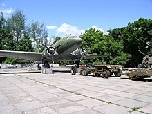 Lissunow Li-2 im Museum in Minsk