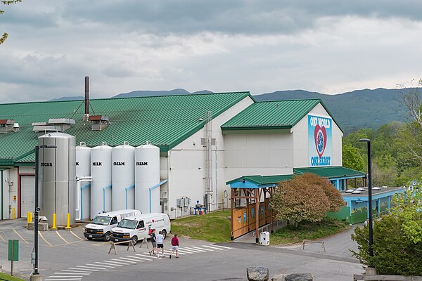 Factory in Waterbury, Vermont