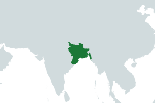 Map of Bengal Subah under Nawabs