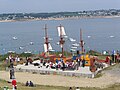 Répétition de la troupe de théâtre "Ar Vro Bagan" pour la pièce "Les pirates du chien jaune" - 24, 25, 26 juillet 2008 2.