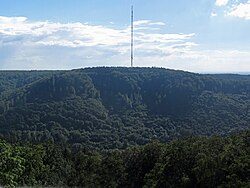 Pohled na Bielstein (394  m n. m.)