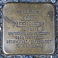 Stolperstein für Josef Albersheim, Lange Straße 13