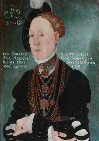 <span class="mw-page-title-main">Birgitte Gøye</span> Danish county administrator, lady in waiting, landholder and noble