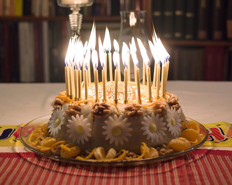 Birthday cake - Wikipedia