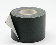 Matte black gaffer tape Black gaffer tape.jpg