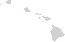 Blank map subdivisions 2019 Albers Hawaii