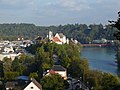 Altstadt mit Burg, Brucktor und Innbrücke