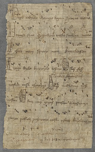 <span class="mw-page-title-main">Bogurodzica</span> Medieval Polish Catholic hymn to Mary