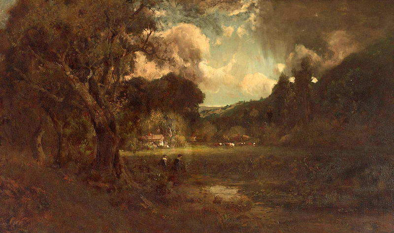 File:Breaking of the Storm by William Keith.jpg
