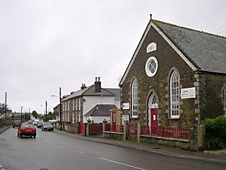 <span class="mw-page-title-main">Broad Lane</span> Village in Cornwall, England